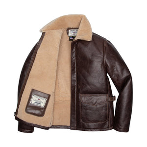 Sheepskin "Oil Rigger"© Jacket Z21F009 - Cockpit USA Apparel & Accessories