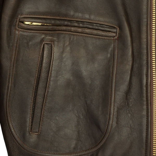The Mod Raiders™ Jacket in Brown Z2129AL (Long) - Cockpit USA Men