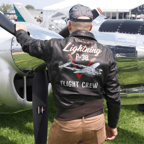 "Volar P-38" G-1 Flight Jacket Z21E014 - Cockpit USA Men