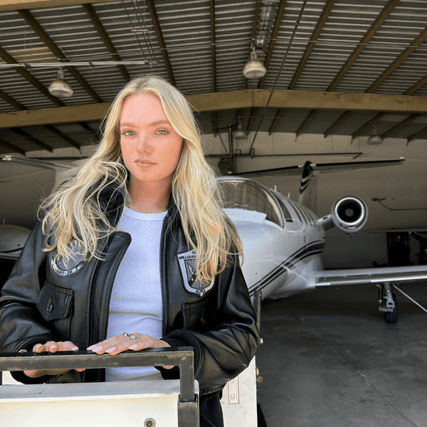 Women's Stealth Top Gun Jacket W71Z003 - All-Black - Cockpit USA Women
