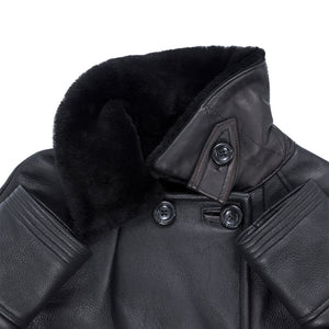 Woodland Sheepskin Trench Coat W71C101 - Cockpit USA Apparel & Accessories