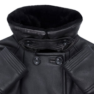 Woodland Sheepskin Trench Coat W71C101 - Cockpit USA Apparel & Accessories