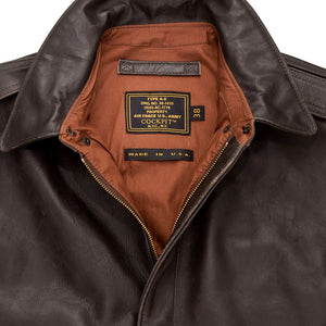40th Anniversary A-2 Flight Jacket Z21W009 - Cockpit USA Men