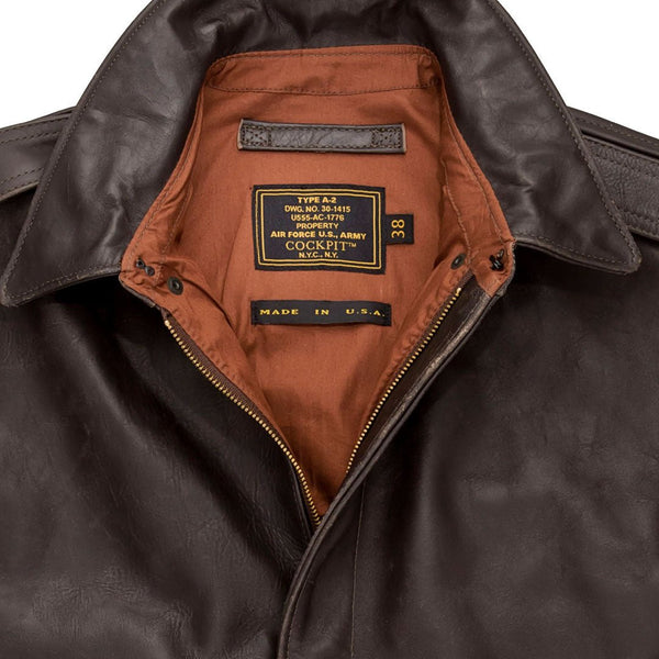 40th Anniversary A-2 Flight Jacket Z21W009 - Cockpit USA Men