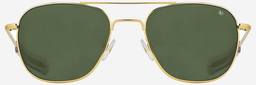 American Optical 原装空军飞行员太阳镜 - 金色 Z99C019