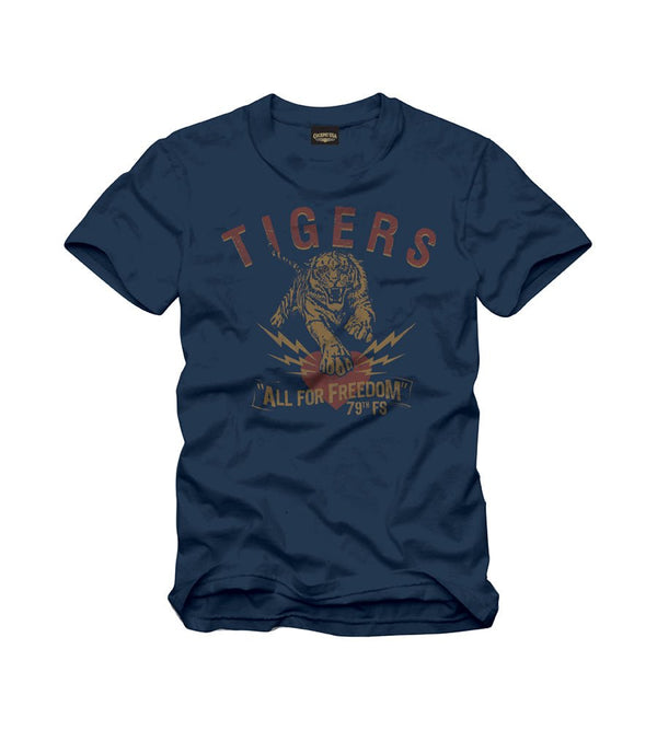 79 Tigers Tee Z12V008D - Cockpit USA Graphic T-Shirts