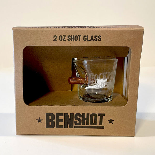 Cockpit USA 标志 2 盎司小酒杯，BenShot Z99F117 出品