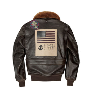 Top Gun Navy G-1 Jacket Z201036M