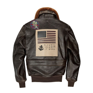 Top Gun Navy G-1 Jacket Z201036M