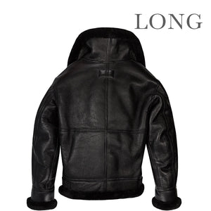 B-3 Sheepskin Jacket-Long Z2102BML