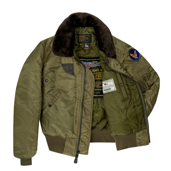 B-15 Nylon Bomber Jacket Z2213