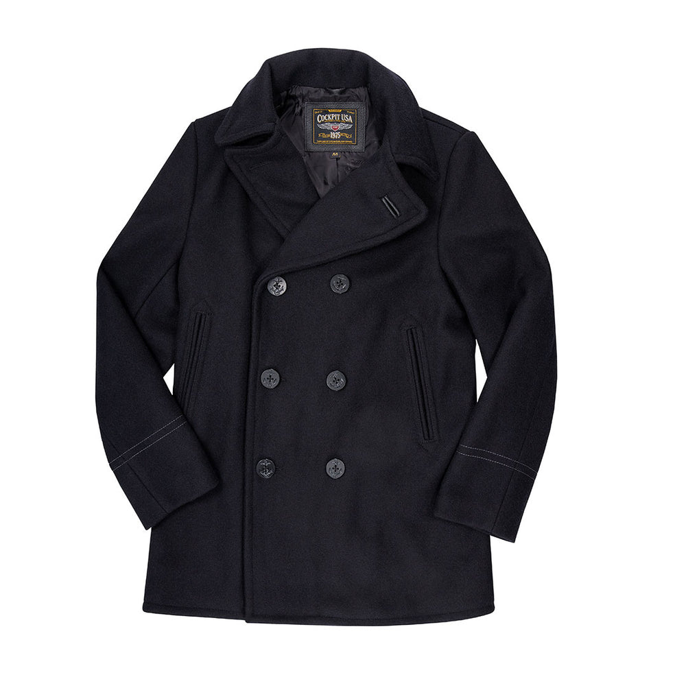 Admiral USN Peacoat on model