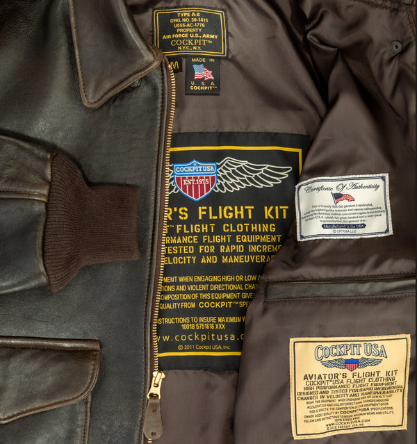 100 Mission™ A-2 Pilot’s Jacket Z2011A
