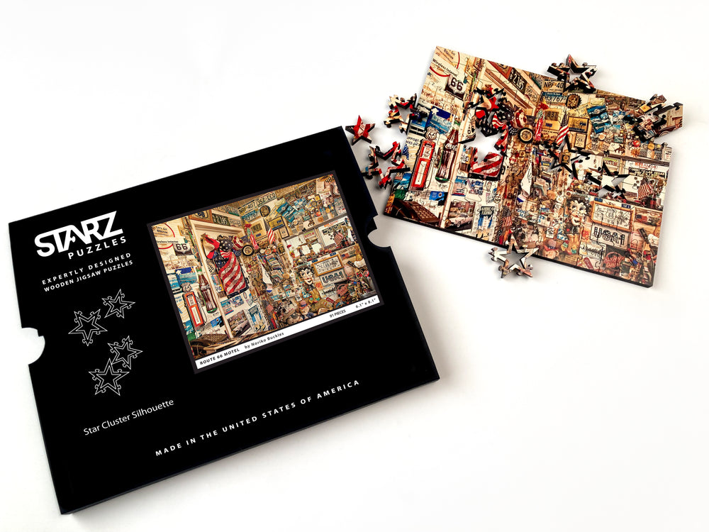 "Route 66 Motel" Starz Puzzles Z99G102
