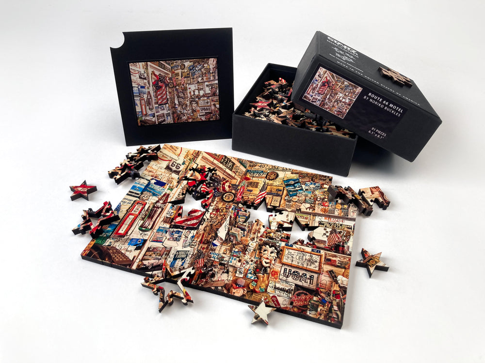 "Route 66 Motel" Starz Puzzles Z99G102