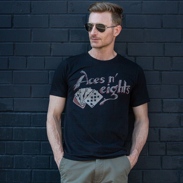 Aces and Eights™ Tee Z12V001D - Cockpit USA Graphic T-Shirts