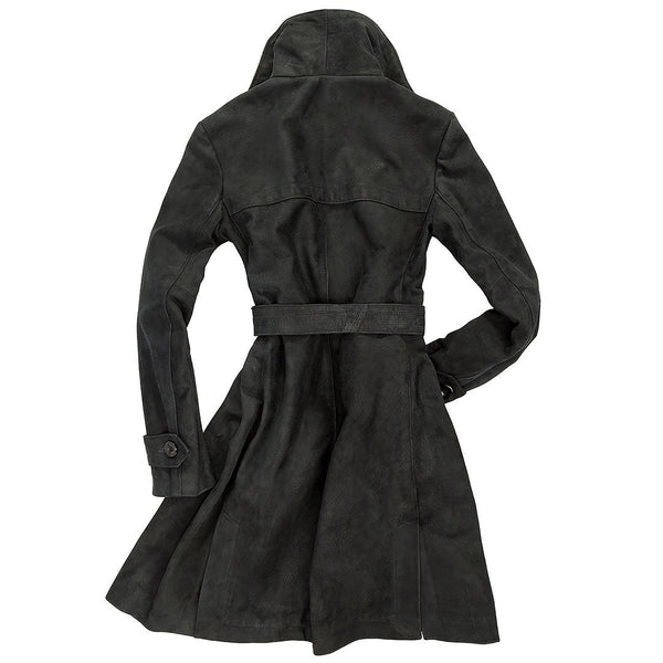 Amelia Trench in Black W21C002B - Cockpit USA Women