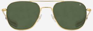 American Optical Original Pilot Sunglasses (Polarized) - GOLD Z99D109 - Cockpit USA Accessories