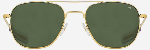 American Optical Original Pilot Sunglasses (Polarized) - GOLD Z99D109 - Cockpit USA Accessories