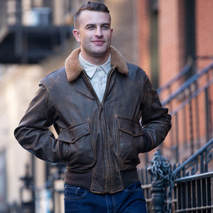 Avenger™ G-1 Bomber Jacket Z21P007 - Cockpit USA Men