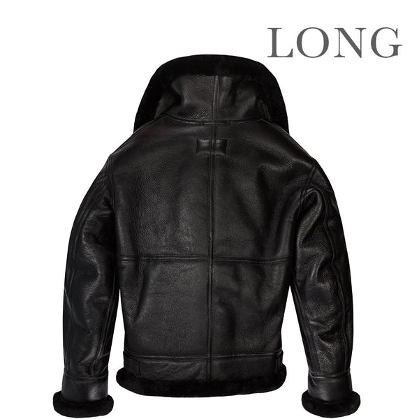 B-3 Sheepskin Jacket-Long Z2102BML - Cockpit USA Men