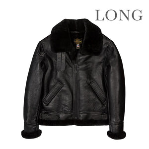 B-3 Sheepskin Jacket-Long Z2102BML - Cockpit USA Men