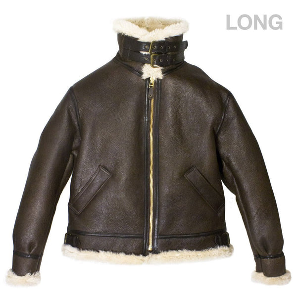 B-3 Sheepskin Jacket (Long) Z2102ML - Cockpit USA Men