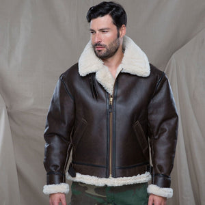 B-3 Sheepskin Jacket Z2102M - Cockpit USA Men