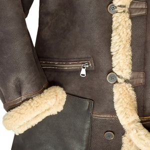 B-7 Aleutian WWII Sheepskin Parka Z21M035 - Cockpit USA Men