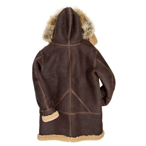 B-7 Aleutian WWII Sheepskin Parka Z21M035 - Cockpit USA Men