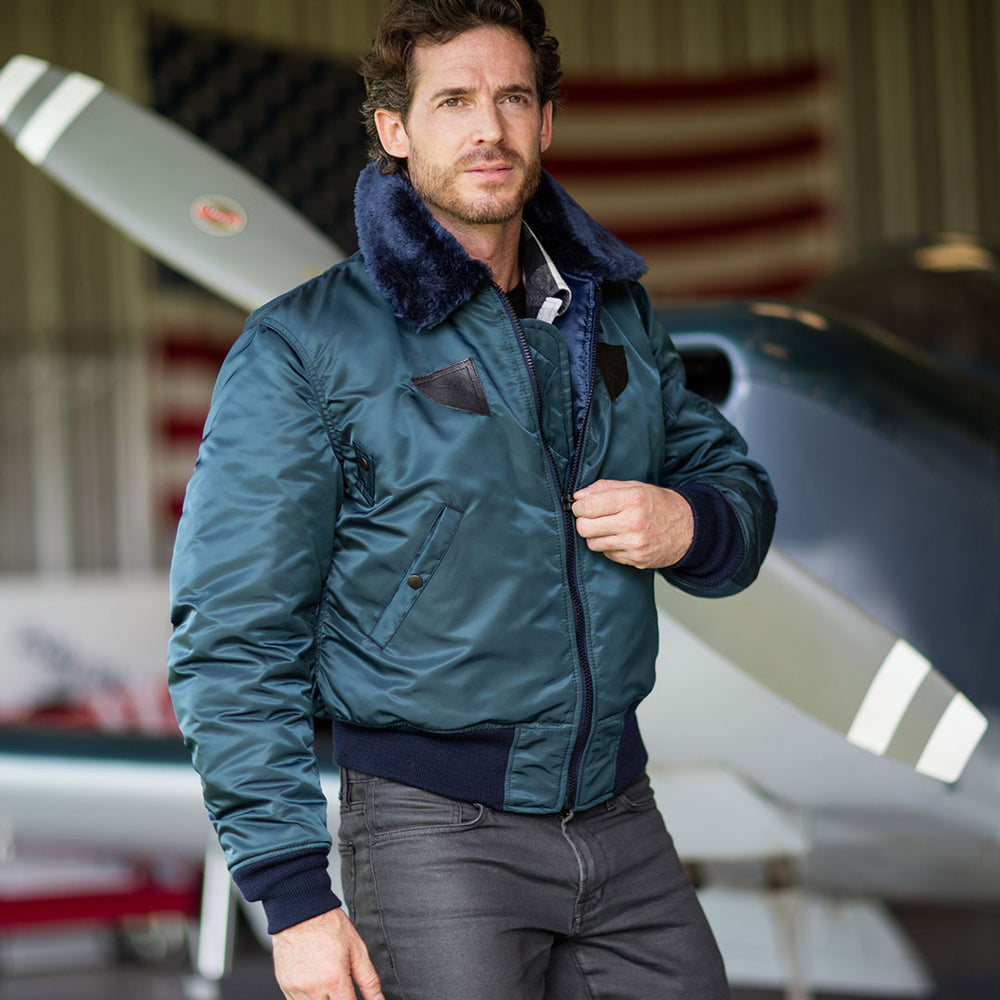 B-15 Nylon Bomber Jacket Z2213