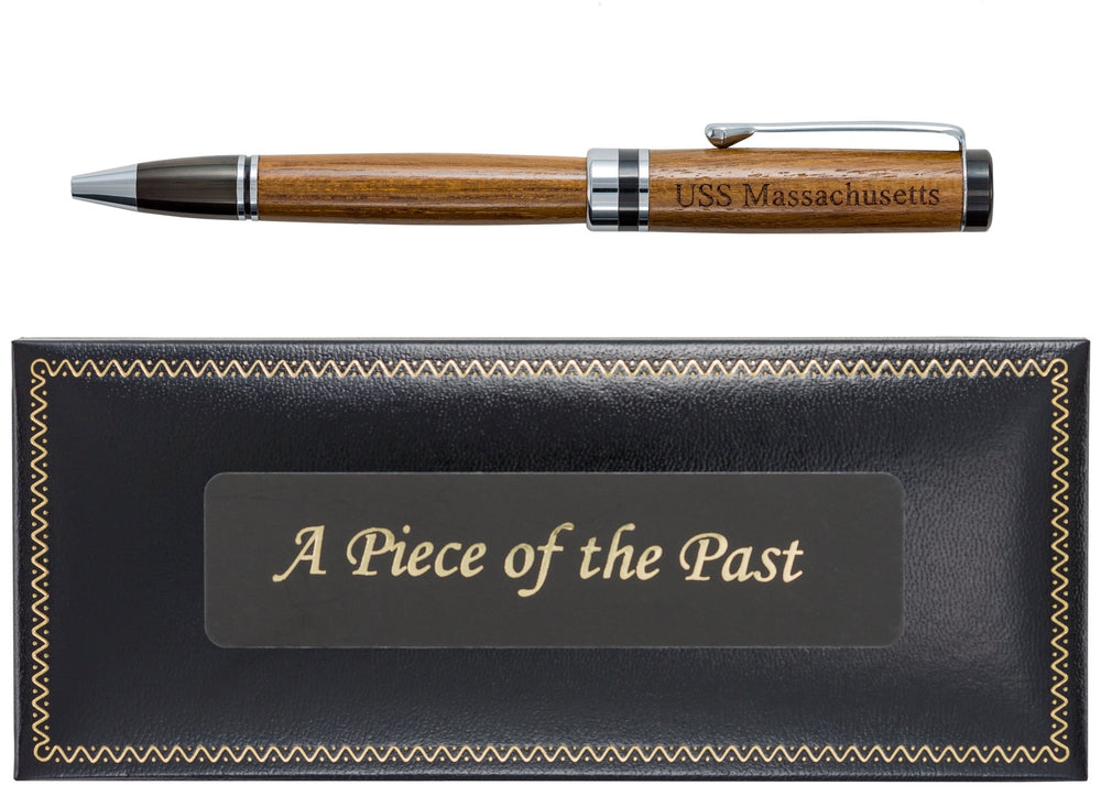 "Battleship USS Massachusetts" Commemorative Pen Z99F131 - Cockpit USA Apparel & Accessories