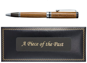 "Battleship USS Massachusetts" Commemorative Pen Z99F131 - Cockpit USA Apparel & Accessories