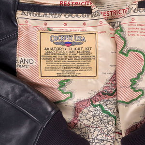 Bogard by Mike B x Cockpit USA Stealth Top Gun Bomber Jacket Z21W106 - Cockpit USA Men