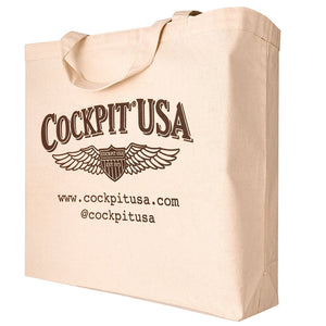 CANVAS BAG LARGE - Cockpit USA