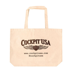 CANVAS BAG LARGE - Cockpit USA