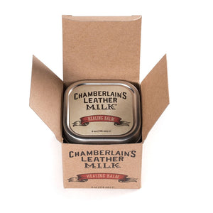 Chamberlain’s Leather Milk® Healing Balm 4oz Tin Z99Y014 - Cockpit USA Accessories