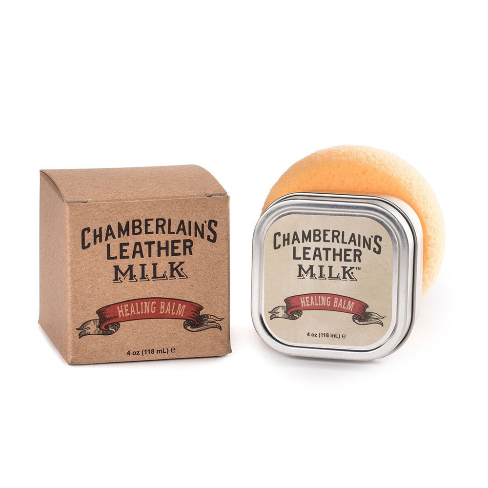 Chamberlain’s Leather Milk® Healing Balm 4oz Tin Z99Y014 - Cockpit USA Accessories