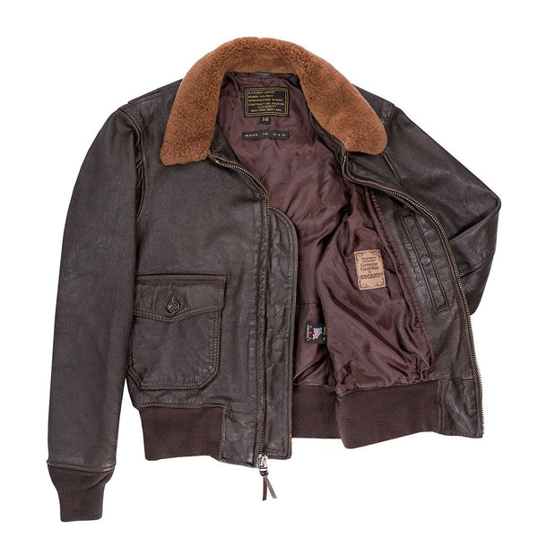Classic Naval Aviator's "100 Mission™" Flight Jacket (without patches) Z21C0071 - Cockpit USA Men
