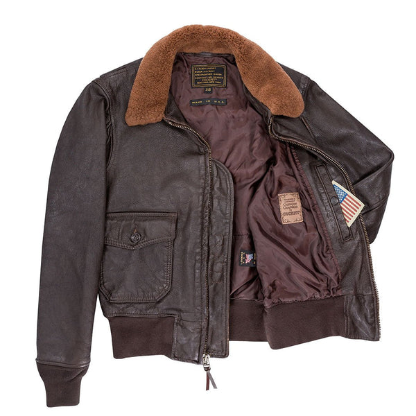 Classic Naval Aviator's "100 Mission™" Flight Jacket (without patches) Z21C0071 - Cockpit USA Men