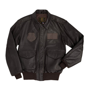 Cockpit A-2 Jacket with Velcro Long Z21V42L (LONG) - Cockpit USA