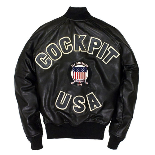 Cockpit USA Letterman Jacket Z21P016 - Cockpit USA Men