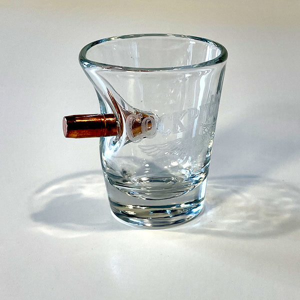 Cockpit USA Logo 2 oz Shot Glass by BenShot Z99F117 - Cockpit USA Accessories