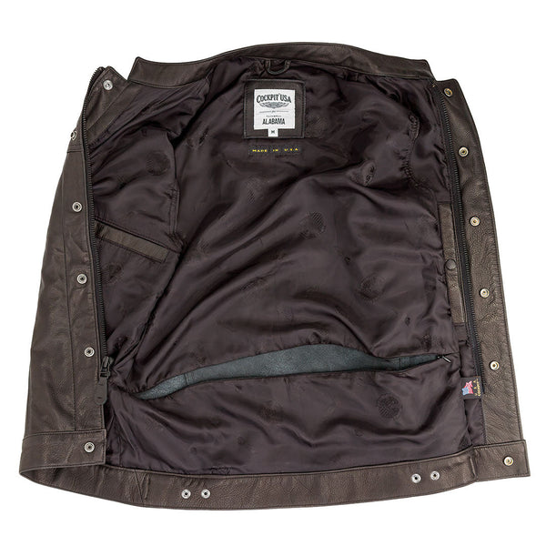 Cockpit USA X Slightly Alabama Moto Vest Z21C110 - Cockpit USA Men