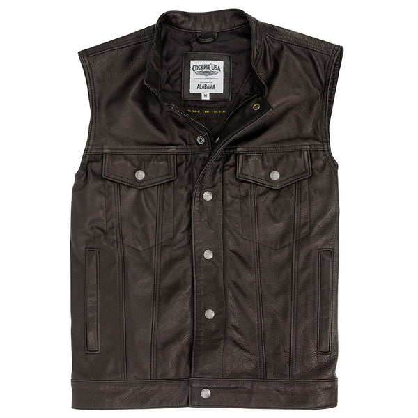 Cockpit USA X Slightly Alabama Moto Vest Z21C110 - Cockpit USA Men