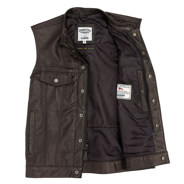 Cockpit USA X Slightly Alabama Moto Vest Z21C110 - Cockpit USA Men