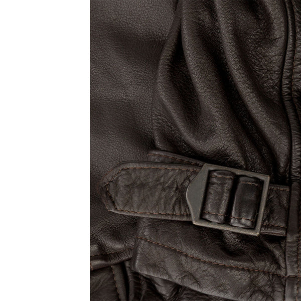 Division Commander’s Leather Tanker Jacket Z21U020 - Cockpit USA Men