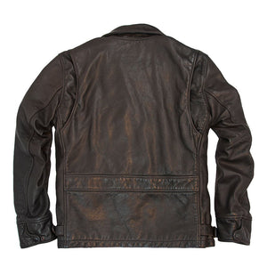 Division Commander’s Leather Tanker Jacket Z21U020 - Cockpit USA Men