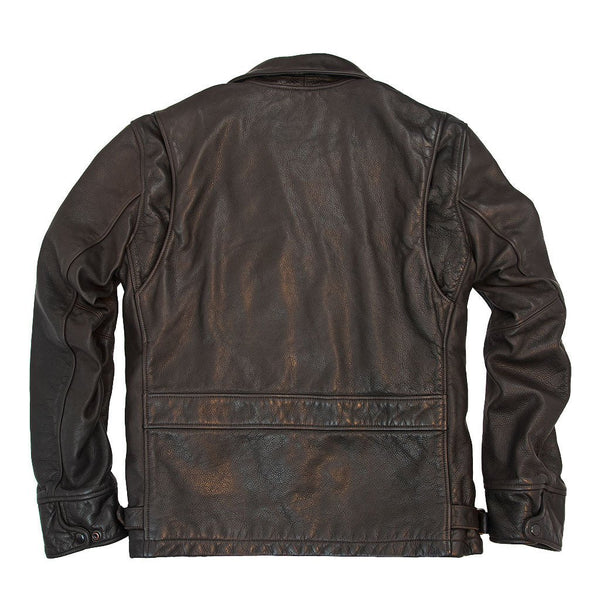 Division Commander’s Leather Tanker Jacket Z21U020 - Cockpit USA Men