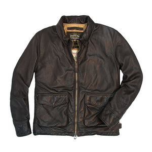 Division Commander’s Leather Tanker Jacket Z21U020 - Cockpit USA Men